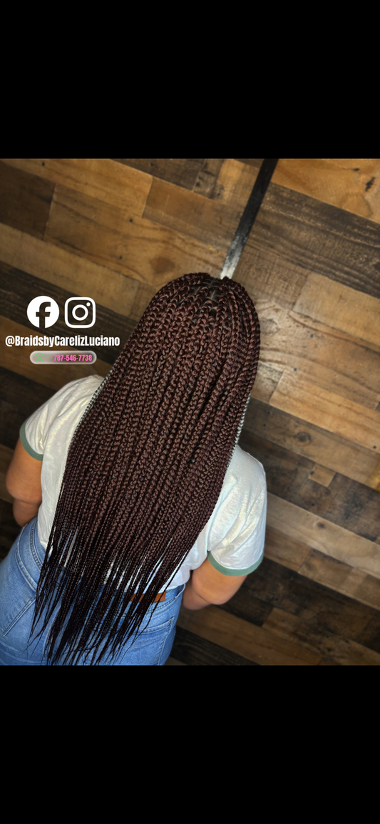 Médium Box Braids 30”