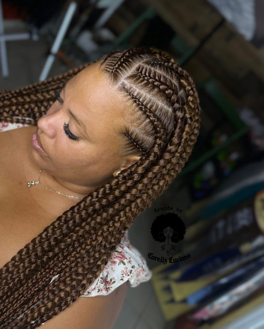 Fulani Large Braids 26”