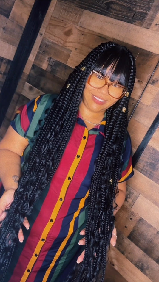 Bohemian Jumbo Knotless (EXTRA LONG)